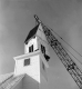 Construction of a church steeple