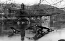White River Junction bridge and debris