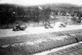 Sediment-hauling trucks