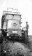 Dump truck in the mud