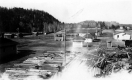 Construction of the fairgrounds