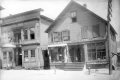 Storefronts along a street