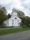 Congregational Church with Stone Wall