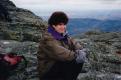 Tracy Rushmer on Mt. Mansfield