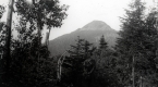 Woman in Front of Mountain