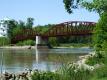 Bike Bridge across mouth of Winooski River