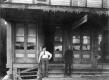 Two Men outside Star Restaurant