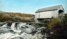 Covered Bridge in Autumn