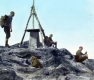 Hikers on the Summit of Camel's Hump