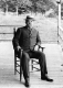Admiral Clark on Porch of the Lake Mansfield Trout Club