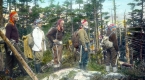 Hikers on Mount Wilson