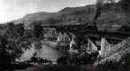 CV Steam Engine crossing Winooski River