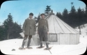Snowshoers on Killington