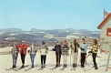 Skiers at Top of Mountain