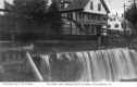 The Dam, Iron Bridge and Post Office in West Burke
