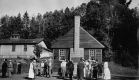 Gathering of People in front of Building