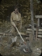 Boy and Porcupine by Dunsmoor Lodge