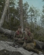 Taking Lunch on Old Long Trail, Mt. Mansfield
