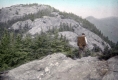 Hiking Along the Ridge of Burnt Rock Mountain