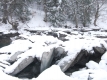 Snowy Rocks on the Mad River