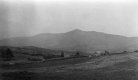 Buildings in Front of Mountain