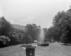 Senator Proctor's Yard Decorated for President's Visit