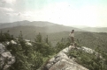 Allen Smith, Gilbert Smith, and Henry Freu on Burnt Rock Mountain.