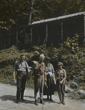 The Bigelow's Leaving Smugglers' Notch Camp