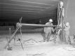 Two Men Operating a Drill in a Marble Quarry