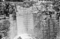 Channeled Marble Walls