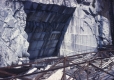 Sheer Face of Marble Quarry