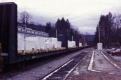 Flatbed Rail Cars Transporting Marble Slabs
