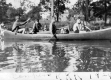 Boys at Camp Canoeing 
