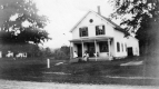 Women Sitting on Porch at Milton Elmer's House