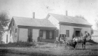Carriage in Front of House