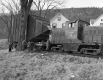 Transporting Bulk Load on Clarendon and Pittsford Railroad