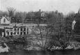 Damage on Merchants Row after Fire of 1891