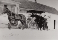 Group of People Next to Carriage