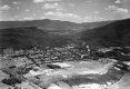 Aerial Shot of Bristol Village, looking east