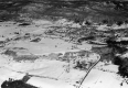 Aerial Shot of Snow-covered Bristol, looking east