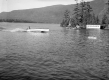 Speed boating in Lake Dunmore