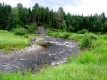 Bend in Little River Highlighting Clay Erosion