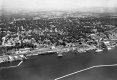 The City of Burlington looking Easterly from the Air
