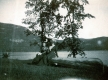 Two Women Sitting on a Boat at Lake Dunmore