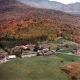 View of the Completed Trapp Family Lodge After 1984 Construction in Fall