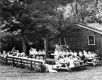 Group Seated in Circle at Trapp Family Music Camp