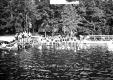 Swimmers at Twin Lake Camp