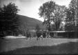 Campers at Play on Pageant Grounds at Camp Awanee