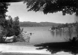 Canoes and Cabins on Lake