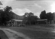 Campers Outside Mess Hall at Camp Zelenko